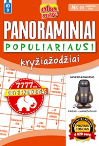 ID 9 oho maxi! Panoraminiai kryžiažodžiai Populiariausi ID 9 oho maxi! Panoraminiai kryžiažodžiai Populiariausi